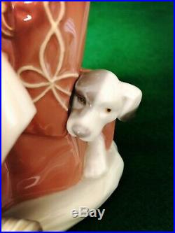 Retired Lladro Figure Practice Makes Perfect Trumpet Boy Dog Limited Edition 408