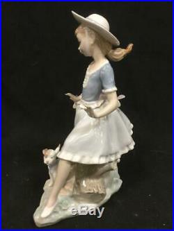 Retired Lladro Mirth in the Country (with dog) #4920 Alegrio en el Campo RARE