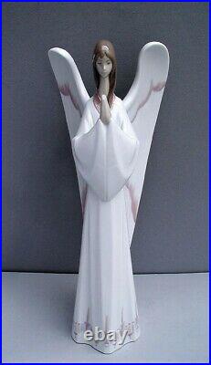 Retired Lladro NAO Porcelain An Angels's Prayer 12 #1274 Figurine Mint