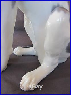 Retired Lladro Porcelain #6558 Great Dane Perfect condition withbox