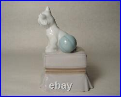 Retired Lladro Porcelain 6985 My Favorite Companion Dog Figurine signed