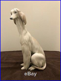 Retired Lladro porcelain Afghan dog #1069