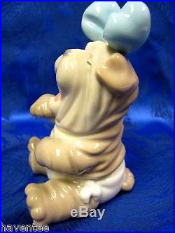 Rise And Shine Dog Puppy Porcelain Figurine Nao By Lladro 1729