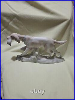 SALELladro # 0308.13A HUNTING DOG WithQUAIL VERY RARE