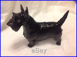 Scottie/Terrier Nymphenburg Porcelain Dog, Charcoal