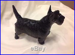 Scottie/Terrier Nymphenburg Porcelain Dog, Charcoal