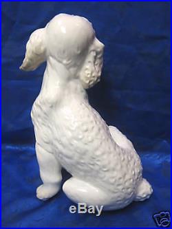 Sweet Poodle Dog Figurine Nao By Lladro #1655
