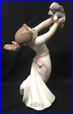 The Best of Friends Lladro Girl with Dog #8032