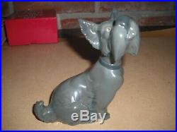 VERY, VERY RARE! HTF nao by lladro fido scottiedog figure