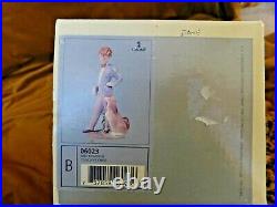 VINTAGE LLADRO #6023 SUNDAY'S CHILD NINO DOMINGO Boy with Dog 1993 IOB