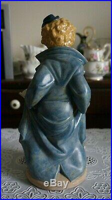 VINTAGE Lladro Figurine Gres Surprise Clown with Dogs, Spain