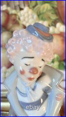 VINTAGE Lladro Figurine Surprise Clown with Dogs #5901, Spain