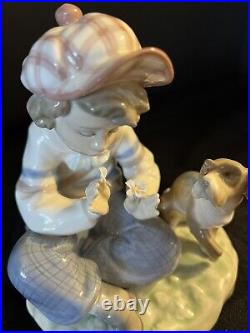 VINTAGE Lladro Porcelain Figurine I Hope She Does #5450