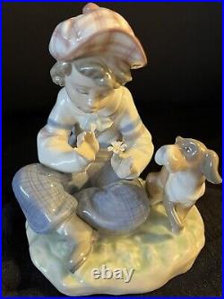 VINTAGE Lladro Porcelain Figurine I Hope She Does #5450