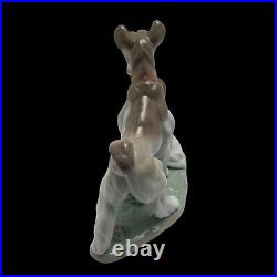 VINTAGE RETIRED LLADRO 6566 SAFE & SOUND DOG WithBABY 1998 EVENT FIGURINE in box