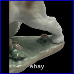 VINTAGE RETIRED LLADRO 6566 SAFE & SOUND DOG WithBABY 1998 EVENT FIGURINE in box