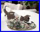 Vintage 1983 Lladro Spain #1442 Kitty Porcelain Playful Cat and Frog NWOB