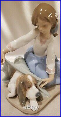 Vintage 1989 Lladro Dog's Best Friends Figurine #B 05688 Boxed