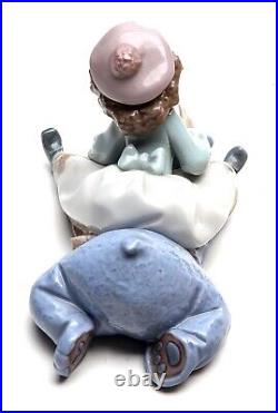 Vintage LLADRO Giddy Up Porcelain + Ceramic Retired Figurine #5664