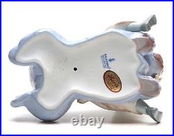 Vintage LLADRO Giddy Up Porcelain + Ceramic Retired Figurine #5664