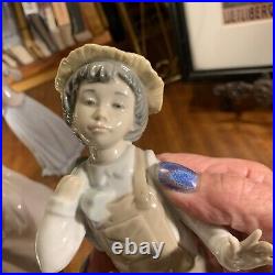 Vintage LLADRO Porcelain FigurineA Boy and His DogPrecious1989