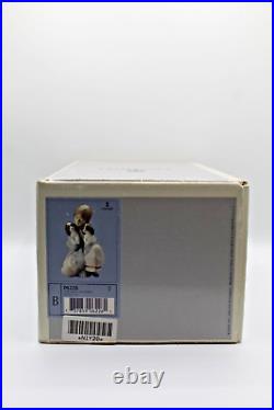 Vintage LLADRO Spain SNUGGLE UP Girl With Dog Puppies Porcelain Figurine #6226