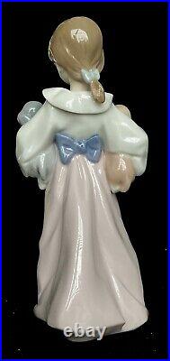 Vintage LLadro Arms Full of Love Young Girl Holding 2 Dogs Comes With Box- COA