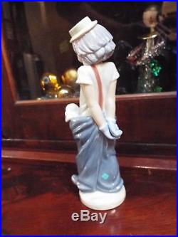 Vintage Lladro Collector's Society Circus Clown #7600 Little Pals 1985 Dogs Nr
