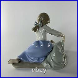 Vintage Lladro Figurine'Dog's Best Friend' 5688 Gloss Finish Rare READ DESC