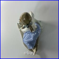 Vintage Lladro Figurine'Dog's Best Friend' 5688 Gloss Finish Rare READ DESC