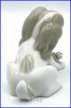 Vintage Lladro Figurine PP102G DOG & SNAIL NO Box / 1960 1965 / Uncatalogued