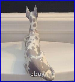 Vintage Lladro Great Dane Figurine in Mint Condition