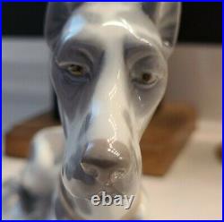 Vintage Lladro Great Dane Figurine in Mint Condition