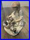 Vintage Lladro, Joy In A Basket 5595 No Box Or COA, Great Pre Owned Condition