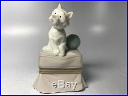Vintage Lladro Porcelain Figurine 6985 My Favorite Companion Westie Puppy Dog