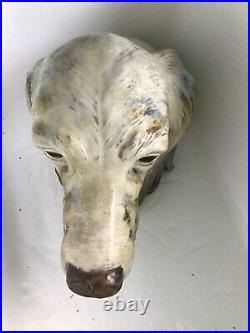 Vintage Lladro Setter Dog Head