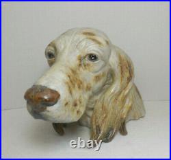 Vintage Lladro Setter Dog's Head