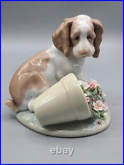 Vintage Lladro Society Figurine #07672 It Wasnt Me