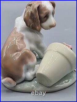 Vintage Lladro Society Figurine #07672 It Wasnt Me