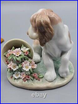 Vintage Lladro Society Figurine #07672 It Wasnt Me