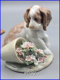 Vintage Lladro Society Figurine #07672 It Wasnt Me