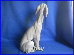 Vintage Lladro Spain Afghan Hound Dog Figurine 1069 Retired