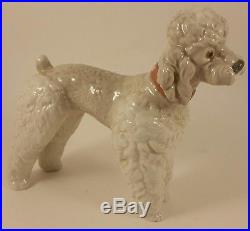 Vintage Lladro Woolly Dog Poodle #1259 withBox