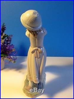 Warm Welcome Girl With Dog By Lladro #6903