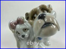 Will You Be Mine Male And Female Dogs Figurine Nao By Lladro #1731