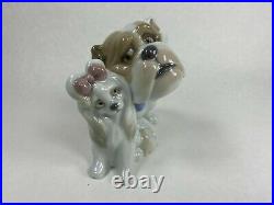 Will You Be Mine Male And Female Dogs Figurine Nao By Lladro #1731