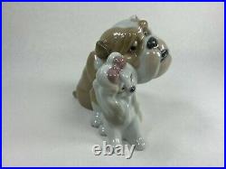 Will You Be Mine Male And Female Dogs Figurine Nao By Lladro #1731